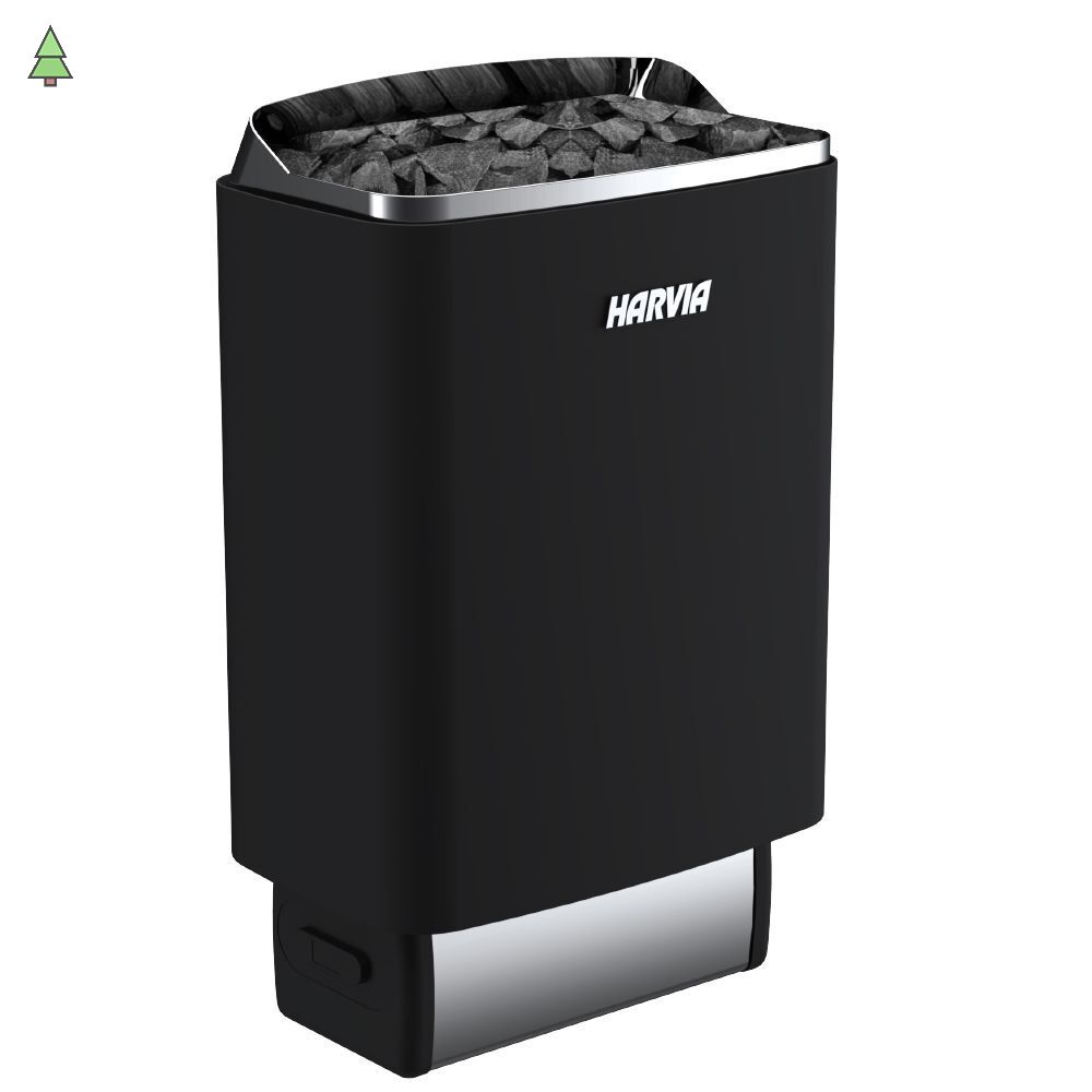 HARVIA Электрическая печь Top Steel HME800400BX M80E 8 kW black без пульта