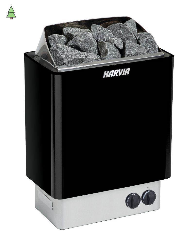 HARVIA Электрическая печь Trendi HBK450230 KIP45 Black со встроенным пультом