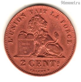 Бельгия 2 сантима 1912