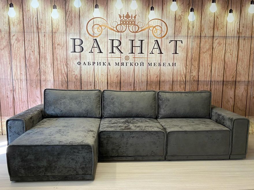 Угловой диван Остин с оттоманкой