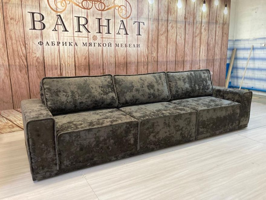 Прямой диван Остин с доп. секцией