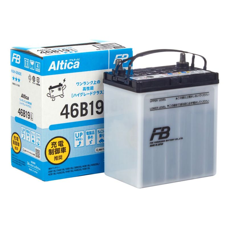 АКБ FB Altica HIGH-GRADE 46B19L 43 Ah 380А (25г)