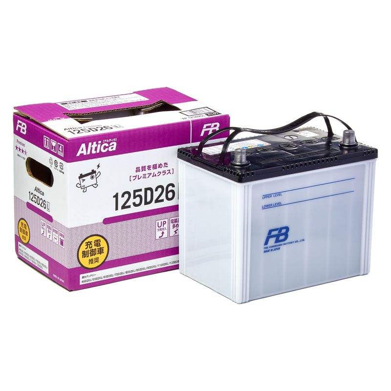 АКБ FURUKAWA BATTERY FB Altica PREMIUM 125D26L/R 85Ач 800А Япония оригинал (24г)