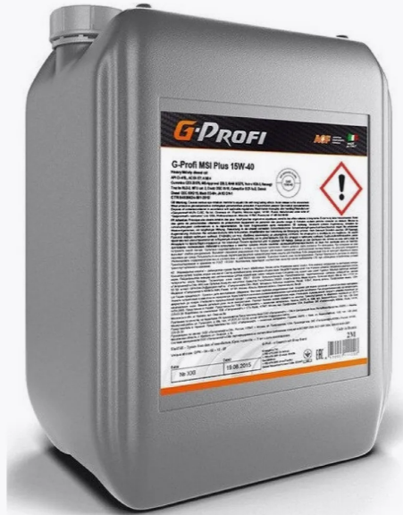 G-Profi MSI Plus 15W-40, 10л