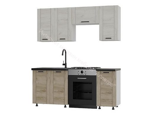 Кухонный гарнитур Диана 4 У Лофт 1600 (Фант)