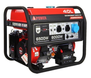 Бензиновый генератор A-iPower A6500EA
