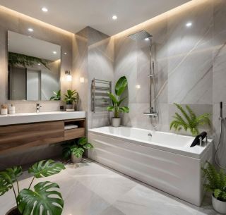 Hamam üçün akril vanna 190×90 dizaynda