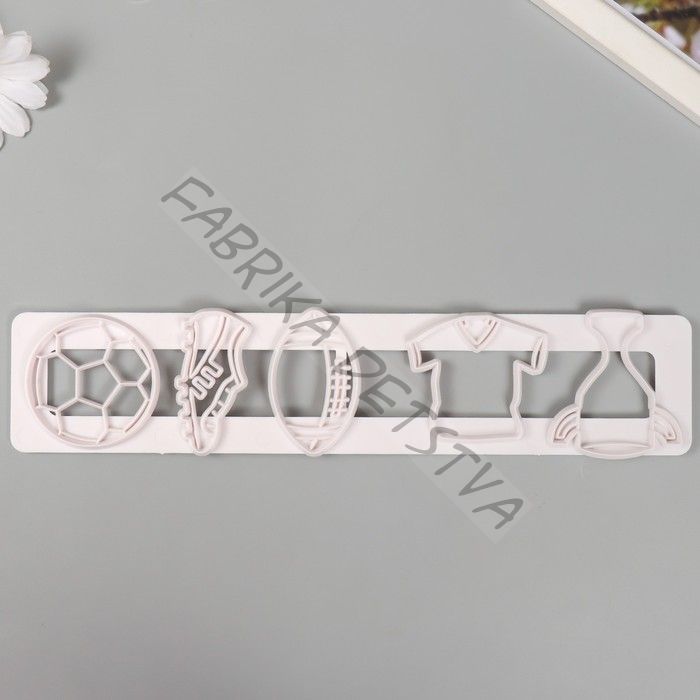 Каттер для полимерной глины «Спорт», 5.2x25.2x0.7 см