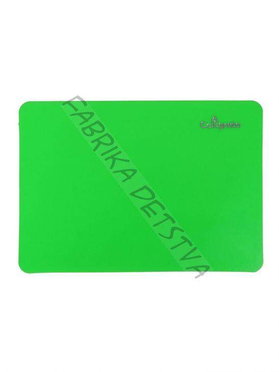 Доска для лепки пластиковая А5 Calligrata, «Яркое творчество», неон зелёный