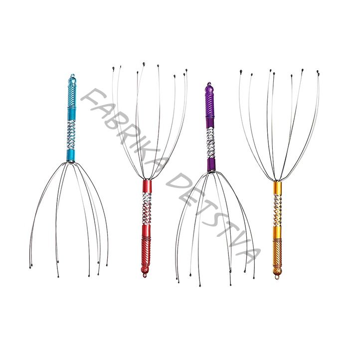 Ручка-прикол Calligrata «Массажёр», гелевая, МИКС