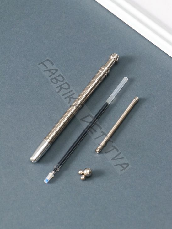 Ручка - антистресс гнётся, подарочный набор с магнитами, чернила чёрные, 18.5x6.5x2 см