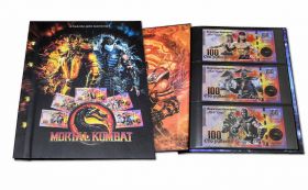 НАБОР 12 шт — Mortal Kombat. Мортал Комбат. Limited Edition + альбом. UNC Oz