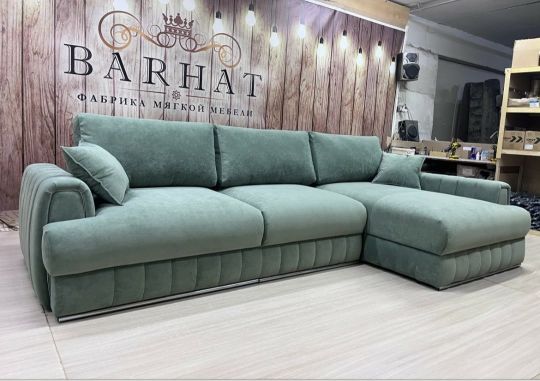 Угловой диван Дрим с оттоманкой