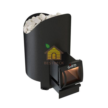 Дровяная банная печь Grill'D Aurora 160 Long