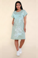 452 Туника Northern lights [фисташковый]