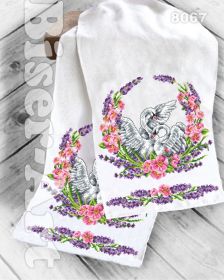 8067 Biser-Art. Свадебный рушник