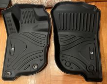 Ковры передние, материал TPE, на Пажеро Спорт 3 дорест