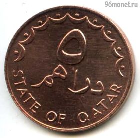 Катар 5 дирхамов 1978 немагнит