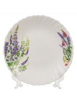 Тарелка десертная, стекло, 19 см, круглая, Лаванда, МФК, MFK21041