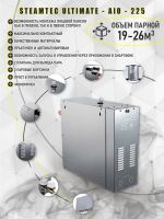 Парогенератор Steamtec TOLO AIO 225 - 22,5 кВт