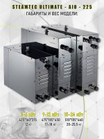 Парогенератор Steamtec TOLO AIO 225 - 22,5 кВт