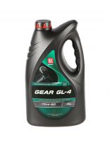 Масло трансмиссионное полусинтетическое, 75W90, Лукойл, GEAR GL-4, 4 л, 3590973