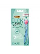 Станок для бритья Bic, Click Sensitive, для женщин, 3 лезвия, 2 сменные кассеты, 921402