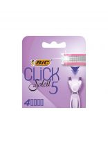 Сменные кассеты для бритв Bic, Click 5 Soleil, для женщин, 5 лезвий, 4 шт, 503711