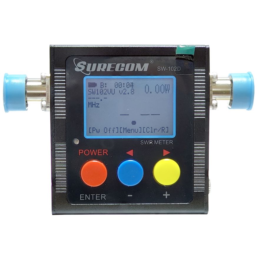 Измеритель мощности и КСВ Surecom SW-102D разъем SO239 (SL-16) (цифра и аналог)
