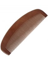 Расческа гребень, 16 х 5 см, дерево, горизонтальная, Y3-910