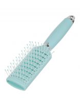 Расческа массажная, 21х4.3 см, светло-голубая, A100003