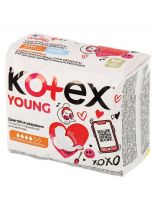 Прокладки женские Kotex, Young Normal, дневные, 8 шт, для девочек подростков, 9426169