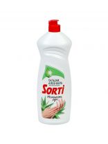Средство для мытья посуды Sorti, Бальзам с алое вера, 900 мл