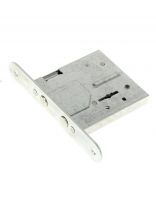 Замок врезной Border, 76610-ЗВ8-4С/13-САМ-Мини, 9699, без ручки, сувальдный, хром