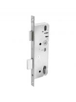 Замок врезной Булат, ЗВ 4-1.45.92.16.08, 15878, без ручки, цилиндровый, для узкопрофильных дверей, хром