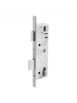 Замок врезной Булат, ЗВ 4-1.35.92.16.08, 15876, без ручки, цилиндровый, для узкопрофильных дверей, хром