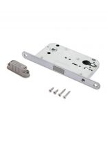 Замок врезной Аллюр, 5300-MC SC, 14894, без ручки, цилиндровый, магнит, матовый хром