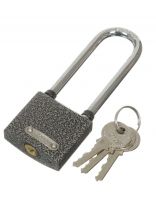 Замок навесной Trodos, ВС-HG36-38L, 210004, коробка, цилиндровый, 3 ключа