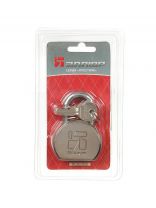 Замок навесной Аллюр, ВС1С-850, 1472, блистер, цилиндровый, хром, 54 мм, 3 ключа