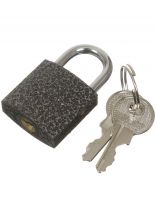Замок навесной Trodos, ВС-HG36-25, 210001, коробка, цилиндровый, 2 ключа