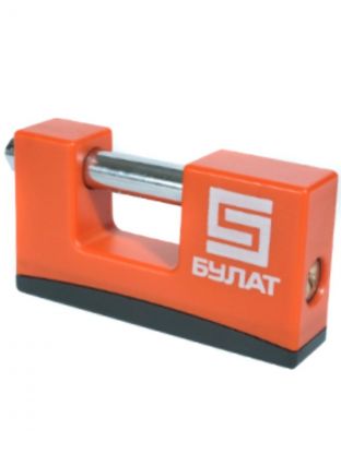 Замок навесной Булат, ВС 1-К95 ПЛ, 13 323, блистер, цилиндровый, всепогодный, 95 мм, 5 ключей