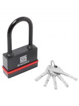 Замок навесной Булат, ВС 3-Н75-01 ПЛ, 13 654, блистер, дисковый, всепогодный, 72 мм, 5 ключей