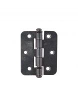 Петля накладная для деревянных дверей, БелТИЗ, 60х50 мм, универсальная, ПН-60, черная