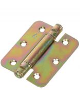 Петля накладная для деревянных дверей, БелТИЗ, 60х50 мм, универсальная, ПН-5-60 , желтый цинк