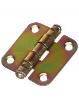 Петля накладная для деревянных дверей, БелТИЗ, 44х44 мм, универсальная, ПН5-40, цветной хром