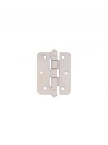 Петля накладная для деревянных дверей, БелТИЗ, 60х50 мм, универсальная, ПН5-60, белая