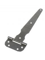 Петля-стрела для деревянных дверей, Кунгур, 250 мм, универсальная, ПС-250, 3532, без покрытия, стальная