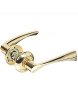 Ручка дверная Apecs, Megapolis New-York H-0823-A-G, 00022680, золото, алюминий