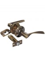 Защелка Avers, 8023-01-AB, 20402, ключ/фиксатор, бронза, ЦАМ