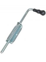 Засов гаражный, полуавтомат, ригель круглый, Домарт, 330 мм